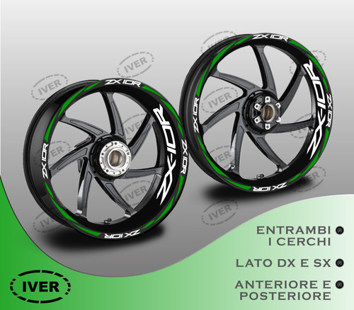 Kawasaki 10r green white - kawasaki,