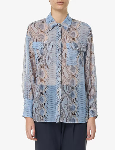 Camicia stampa animalier