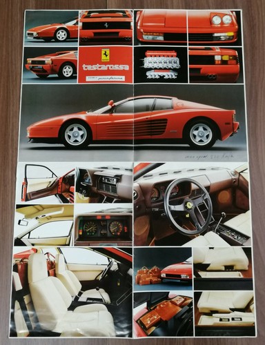 Ferrari testarossa poster - -,