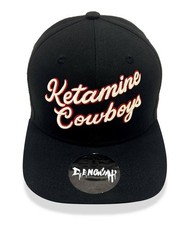 Cappello Ketamine Cowboys 3D ricamato snapback berretto Ritalin Speed Gas Rave NNTechno