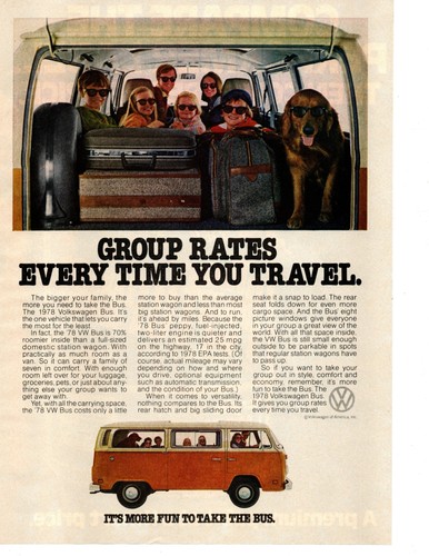 1978 volkswagen bus - vw, ~