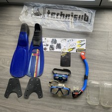 Maschera subacquea Aqua Lung Techisub Look + lame - Made in Italy nemrod pinnocio