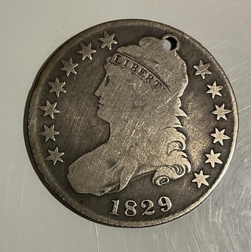 Mezzo dollaro 1829 - , busto