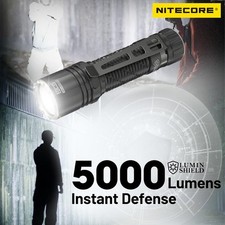 Torcia Professionale Batteria Ricaricabile con Fodero Nitecore EDC35 5000 lumen