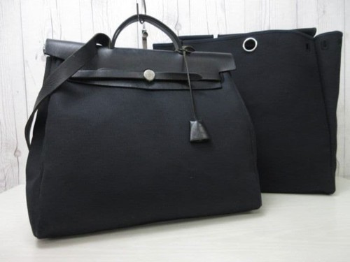 Hermes herbag toile - herbag, mm