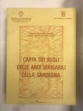C1401 CARTA DEI SUOLI DELLE AREE IRRIGABILI DELLA SARDEGNA CON CARTE GEOGRAFICHE
