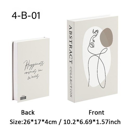 Luxury 3pcs fake book storage - luxury,