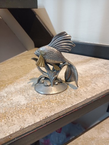 Scultura vintage pesce - vintage,