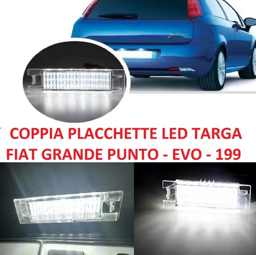 Placchette led luci targa - luci, 24