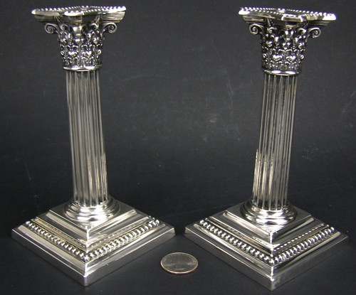 Coppia candelabri - di,