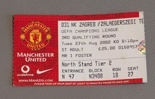 Ticket Manchester United v NK