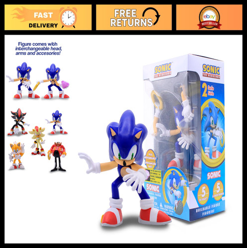 Action figure sonic hedgehog - sonic,