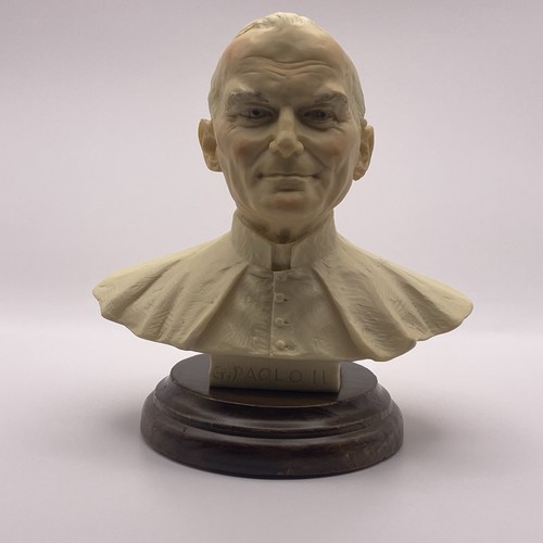 Statuina busto paolo - ii, papa
