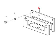 SUPPORTO ZAVORRE ANT. 0.032.3613.2 SDF Deutz Fahr Same Lamborghini Hurlimann