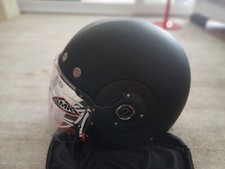 casco moto SMK retro jet