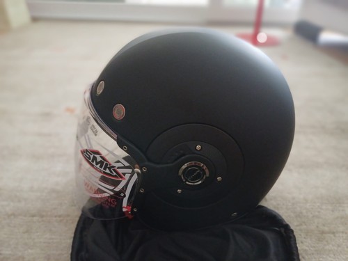 Casco moto smk retro - moto, jet