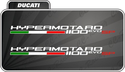 Adesivi ducati hypermotard - 2,