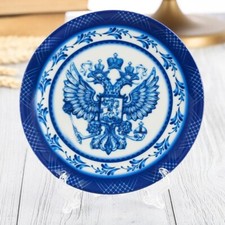 Piatto in ceramica "Russia" 14x13x2,5cm Тарелка, керамика "Russia"
