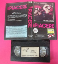 VHS Film IL PIACERE Joe D'Amato Lilli Carati LUCAS VIDEO KISS MANIA(F215) no dvd