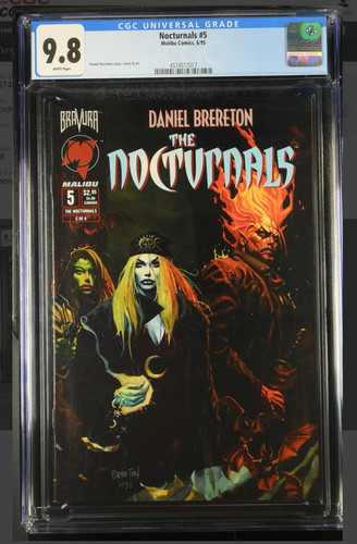 The nocturnals cgc 9 8 - #5, 9.8
