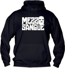 Felpa Uomo & Bambino con Cappuccio - Mezzosangue -Fashion Divertenti Humor