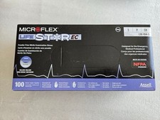100 guanti Ansell MicroFlex LIFESTAR EC PF polsino esteso doppio strato LSE-104-S