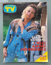 TV SORRISI e CANZONI N.49/1986 con GIANNA NANNINI e Inserto Concorso (PANINARO)