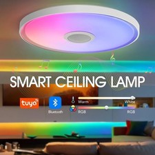 Plafoniera a led rgb smart con