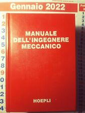 Manuale dell' ingegnere meccanico Hoepli