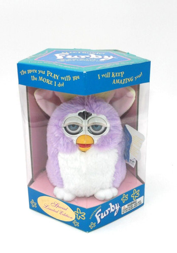 Furby purple white - &, tiger