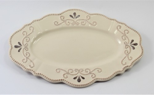 Set piatti ceramica ovali - in,