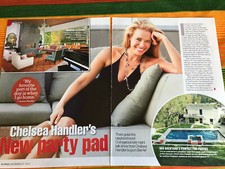 CHELSEA HANDLER 3 CLIPPINGS RAPPORTI UK COLLEZIONE ITALIANA, topless