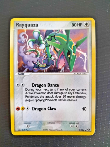 Rayquaza 106 holo emerald - 9/106, ex