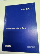 Vintage Originale Manuale CARATTERISTICHE DATI FIAT 900 T Furgone Pulmino 1976