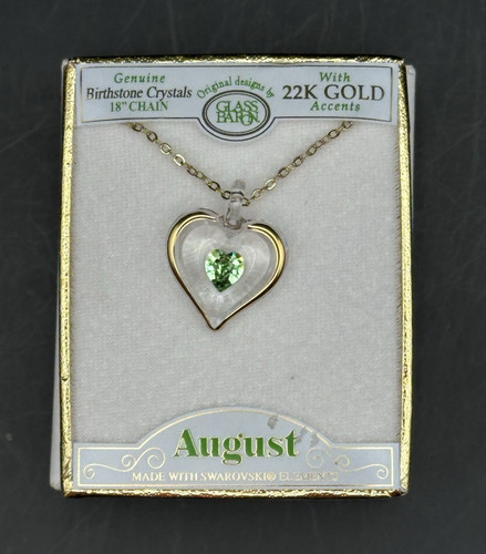 Collana con ciondolo - , cristallo