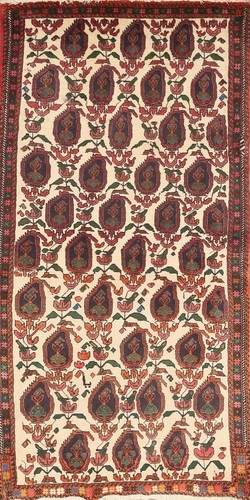 Tappeto tribale annodato - , a