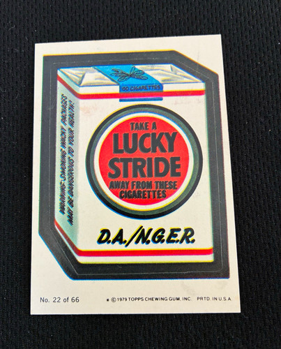 Lucky strike wacky packages - lucky,