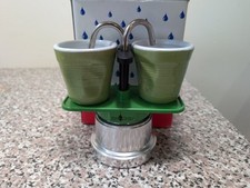 Top Moka - Caffettiera 3 tazze Alluminio - Made in Italy