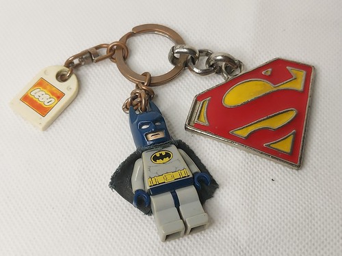 Superhero keyring lego batman - keyring;,