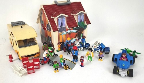 Lot playmobil camper - lot,
