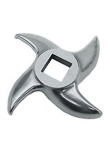 Coltello per Tritacarne Elettrico N 22 in Acciaio Lama Trita Carne Autoaffilante