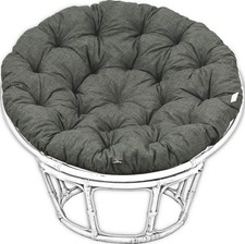 Cuscino seduta Papasan rattan