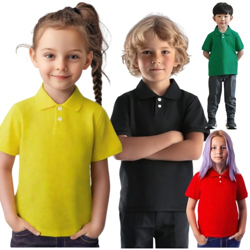 Polo ragazzo ragazza cotone