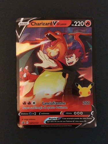 Carta pokemon charizard - charizard, v