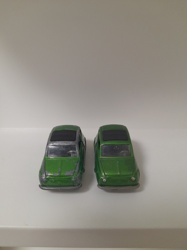 Mebetoys a36 fiat 500 verde - 1,