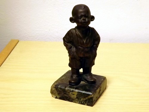 Bronzetto bronzo statuetta - bronzetto,