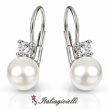 Eleganti Orecchini Perla in