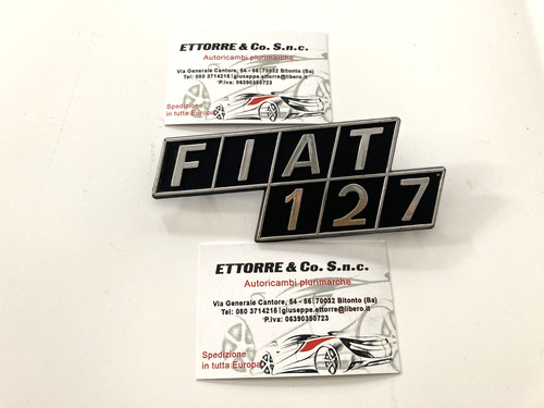 Fregio scritta logo posteriore - scritta,