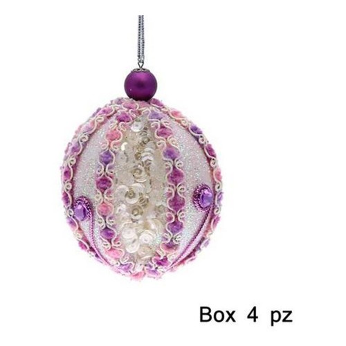 Sfere decorate per albero - 4,