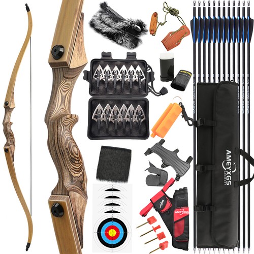 Kit arco ricurvo - 60", 20-60